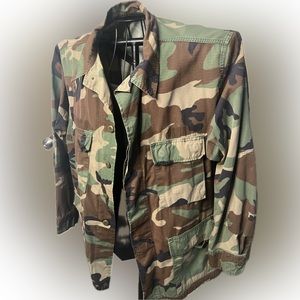 Woodland Camo Jacket - Authentic - (I think)